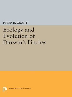 cover image of Ecology and Evolution of Darwin's Finches